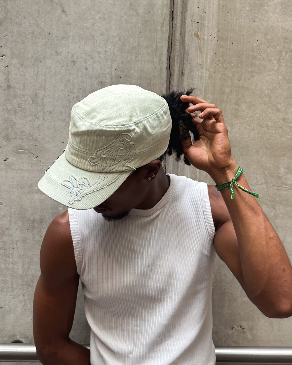 Libellule Cap White