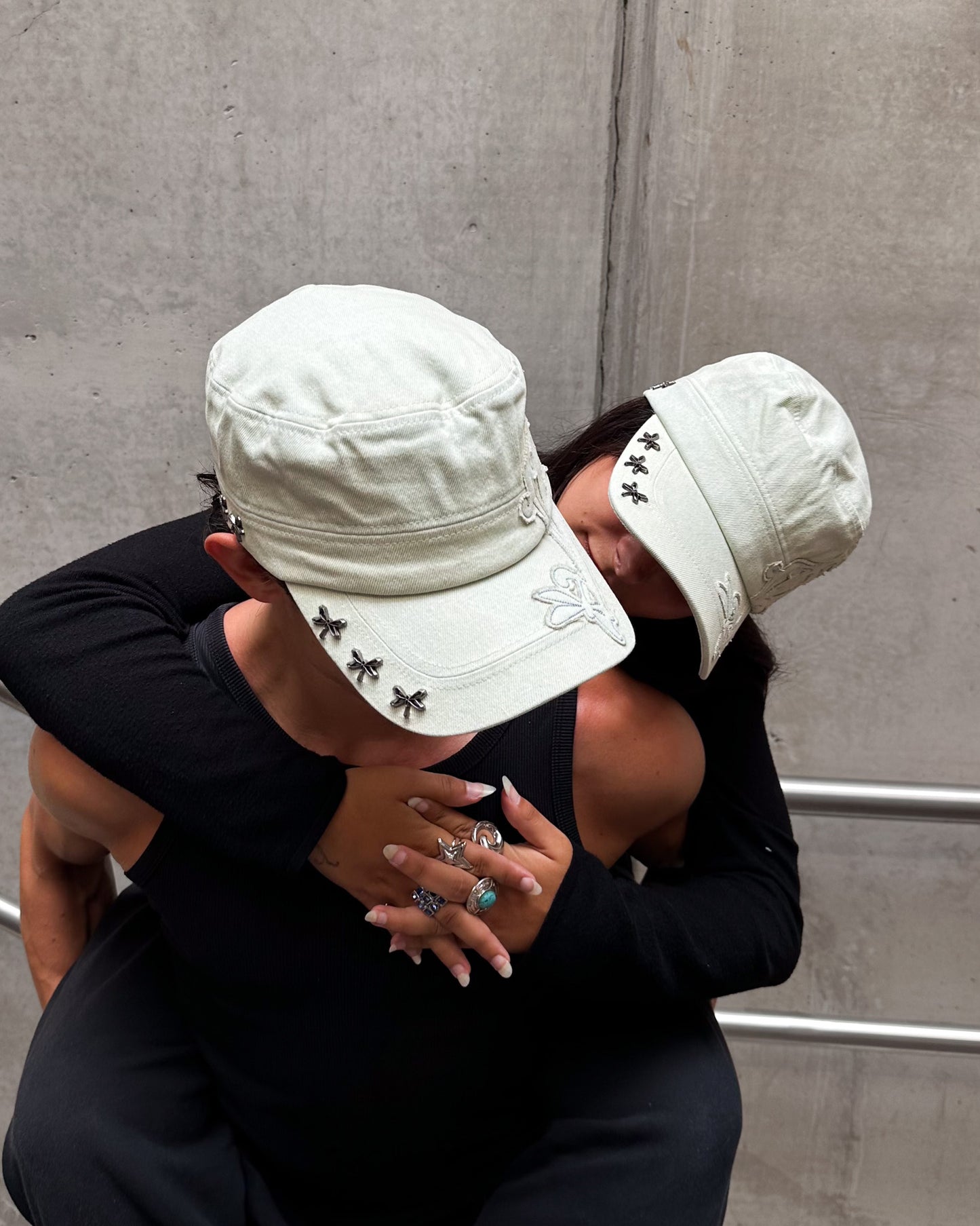 Libellule Cap White