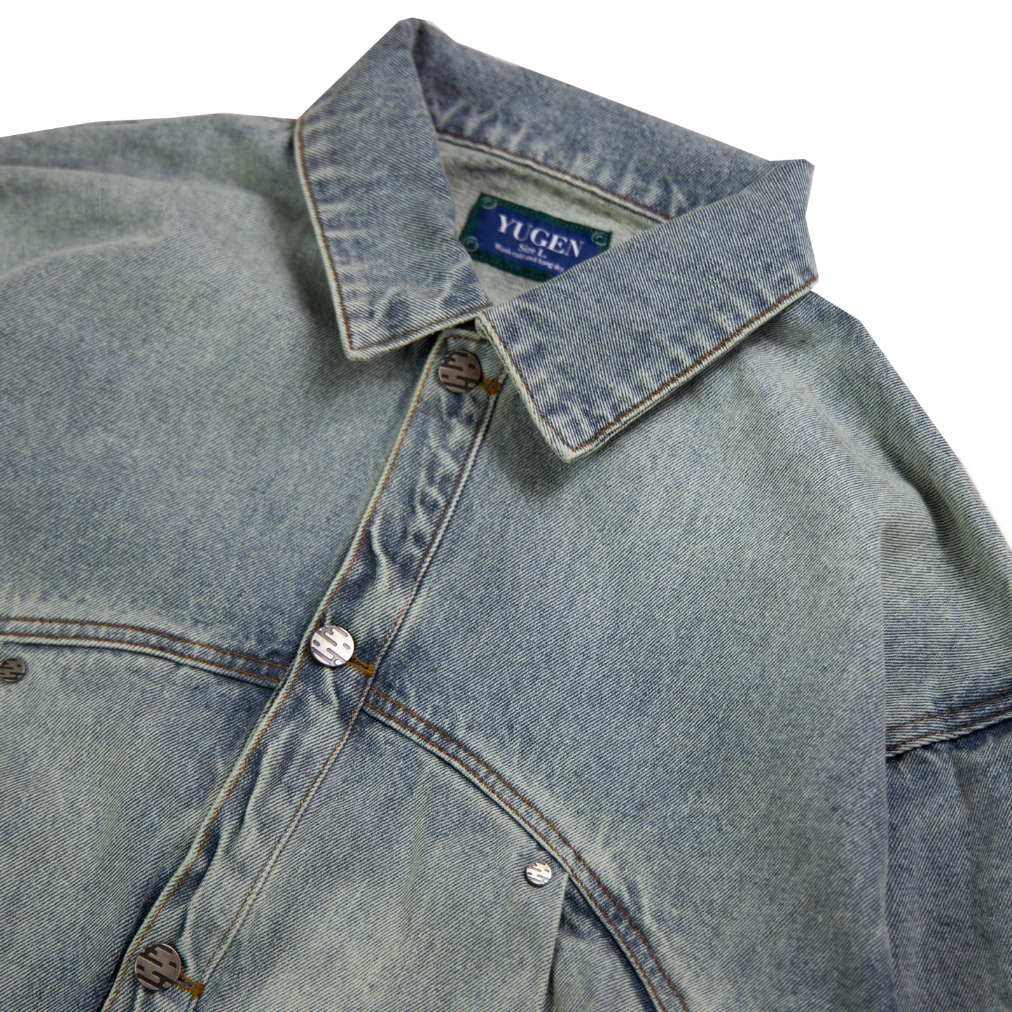 PLEATS³ Denim Jacket
