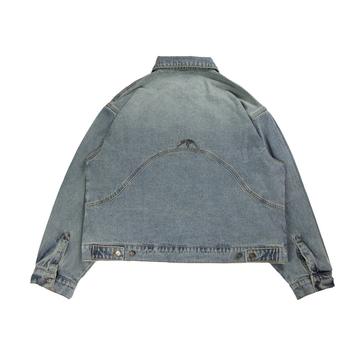 PLEATS³ Denim Jacket